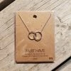 Fame Accessories Must Have Charm Necklace - Circles Jewelry