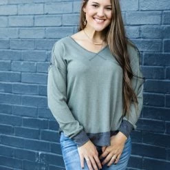 LA MIEL The Megan Olive Top Small