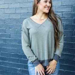 LA MIEL The Megan Olive Top Small