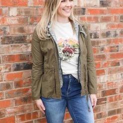 Lovetree Olive Branches Jacket