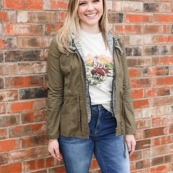 Lovetree Olive Branches Jacket