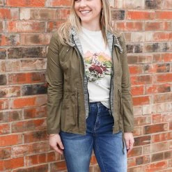 Lovetree Olive Branches Jacket