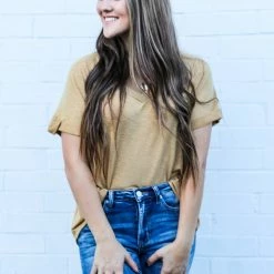 Cozy Co. The Folded Sleeve Top Small 18 Cozy Co. The Folded Sleeve Top Small