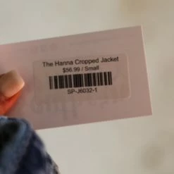 Sneak Peek The Hanna Cropped Jacket Small