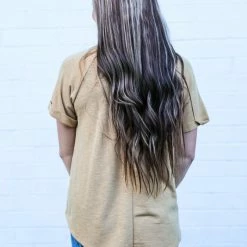 Cozy Co. The Folded Sleeve Top Small 16 Cozy Co. The Folded Sleeve Top Small