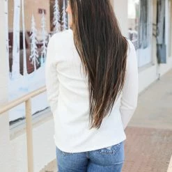 Blue Buttercup Small The Button Thread Top