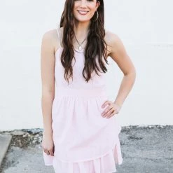 Doe & Rae The Blush Layered Dress Large 13 Doe & Rae The Blush Layered Dress Large