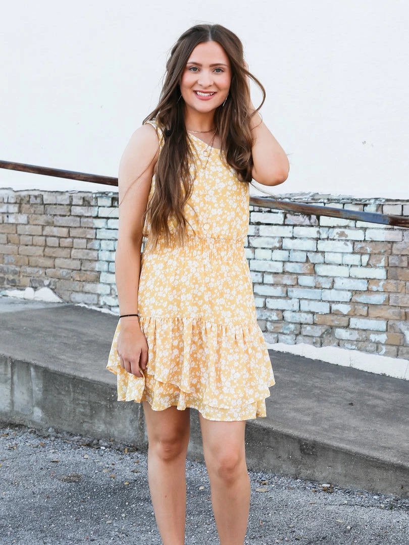 Peach Love California The Sunflower Dress Large 4 Peach Love California The Sunflower Dress Large