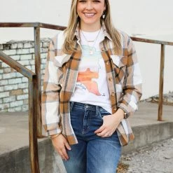 Jodifl The Winnie Plaid Top