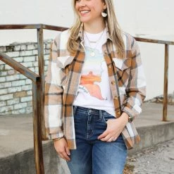 Jodifl The Winnie Plaid Top