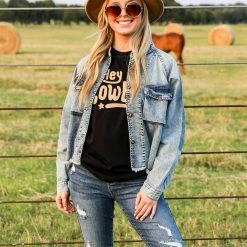 Sneak Peek The Hanna Cropped Jacket Small