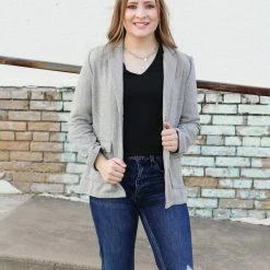 Jodifl Style Me In Grey Blazer