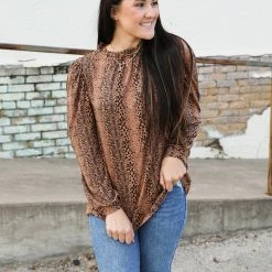 Jodifl The Spotted Print Top