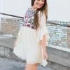 Umgee Small The Hanna Embroidered Dress