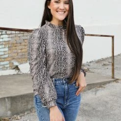 Jodifl The Spotted Print Top