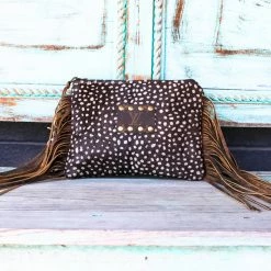 Southern Honey Boutique The Alexis Axis Fringe Wristlet