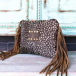 Southern Honey Boutique The Alexis Axis Fringe Wristlet