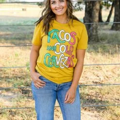 Lucky & Blessed Tacos & Cold Cervezas Tee
