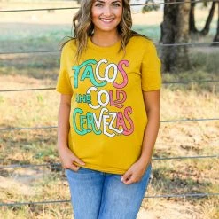 Lucky & Blessed Tacos & Cold Cervezas Tee