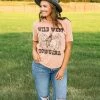 Lotus Fashion Wild West Cowgirl Tee