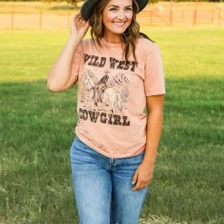 Lotus Fashion Wild West Cowgirl Tee