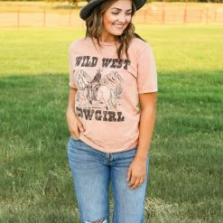 Lotus Fashion Wild West Cowgirl Tee