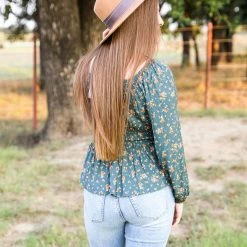 Hem & Thread The Ditsy Print Top Tops