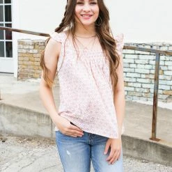 Ces Femme Small The Ruffle Smocked Tank 9 Ces Femme Small The Ruffle Smocked Tank