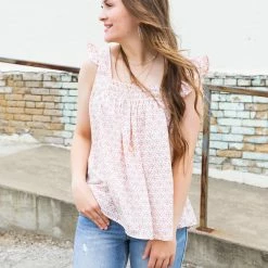 Ces Femme Small The Ruffle Smocked Tank 10 Ces Femme Small The Ruffle Smocked Tank