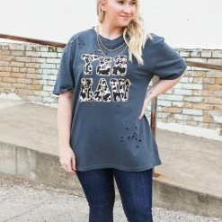 Zutter Graphic Tees & Tanks Yee Haw Oversized Tee 9 Zutter Graphic Tees & Tanks Yee Haw Oversized Tee
