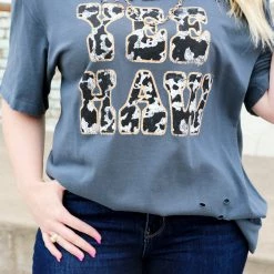 Zutter Graphic Tees & Tanks Yee Haw Oversized Tee 11 Zutter Graphic Tees & Tanks Yee Haw Oversized Tee