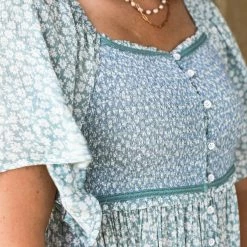 In Loom Small The Button Front Dress