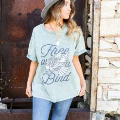 Zutter Free As A Bird Tee Medium