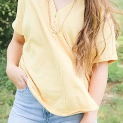 In Loom Small The Washed Henley Top