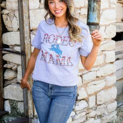 Lucky & Blessed XL Rodeo Mama Tee