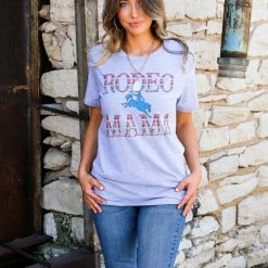 Lucky & Blessed XL Rodeo Mama Tee