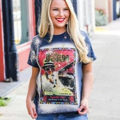 New Vintage The Elton John Bleached Tee