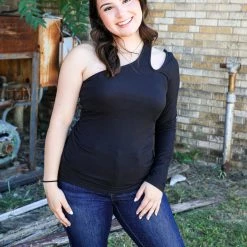 Blue Buttercup The Cutout Top Small