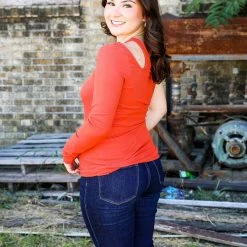 Blue Buttercup The Cutout Top Small