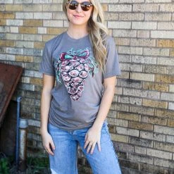 Texas True Threads Graphic Tees & Tanks Callies Pinecone Tee