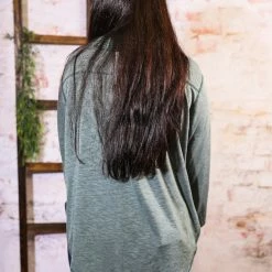 Hailey&Co Long Sleeve Tops The Contrast Shacket