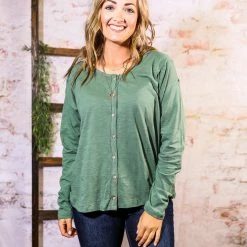 Wishlist The Sam Button Top