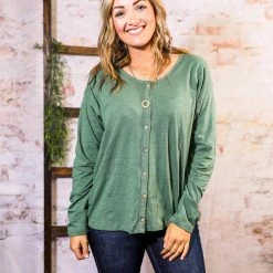 Wishlist The Sam Button Top