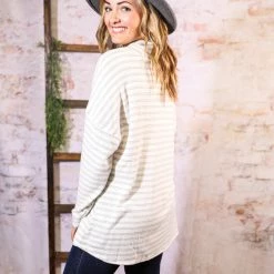 Andree By Unit The Striped Knit Tunic