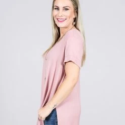 Baevely The Best Side Slit Top