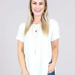 Baevely The Best Side Slit Top