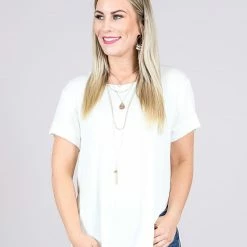 Baevely The Best Side Slit Top