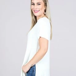 Baevely The Best Side Slit Top