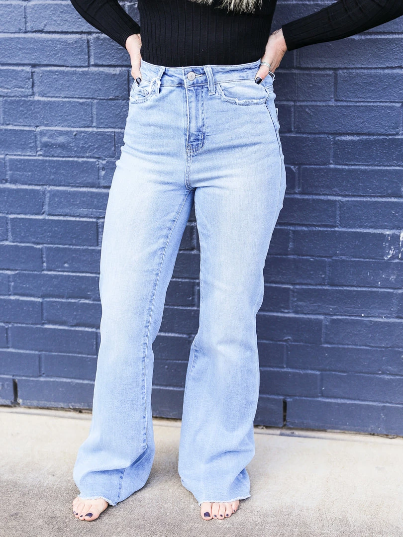 VERVET By Flying Monkey The Moonlight High Rise Flare Jean 2 VERVET By Flying Monkey The Moonlight High Rise Flare Jean