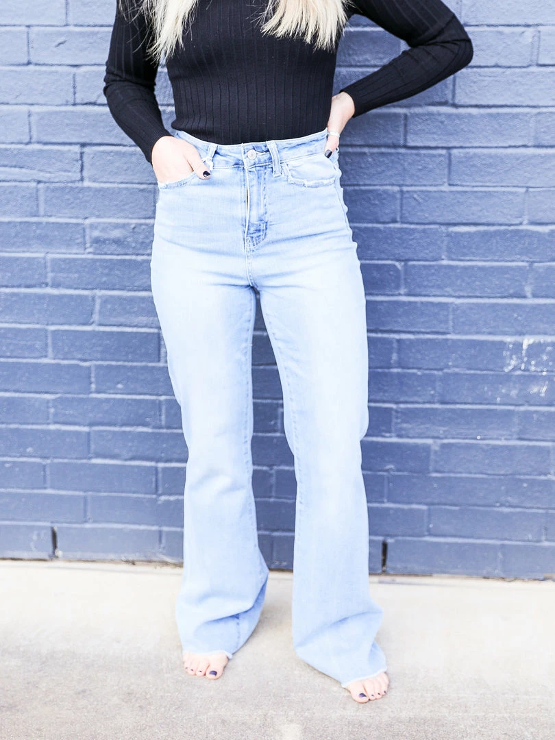 VERVET By Flying Monkey The Moonlight High Rise Flare Jean 3 VERVET By Flying Monkey The Moonlight High Rise Flare Jean